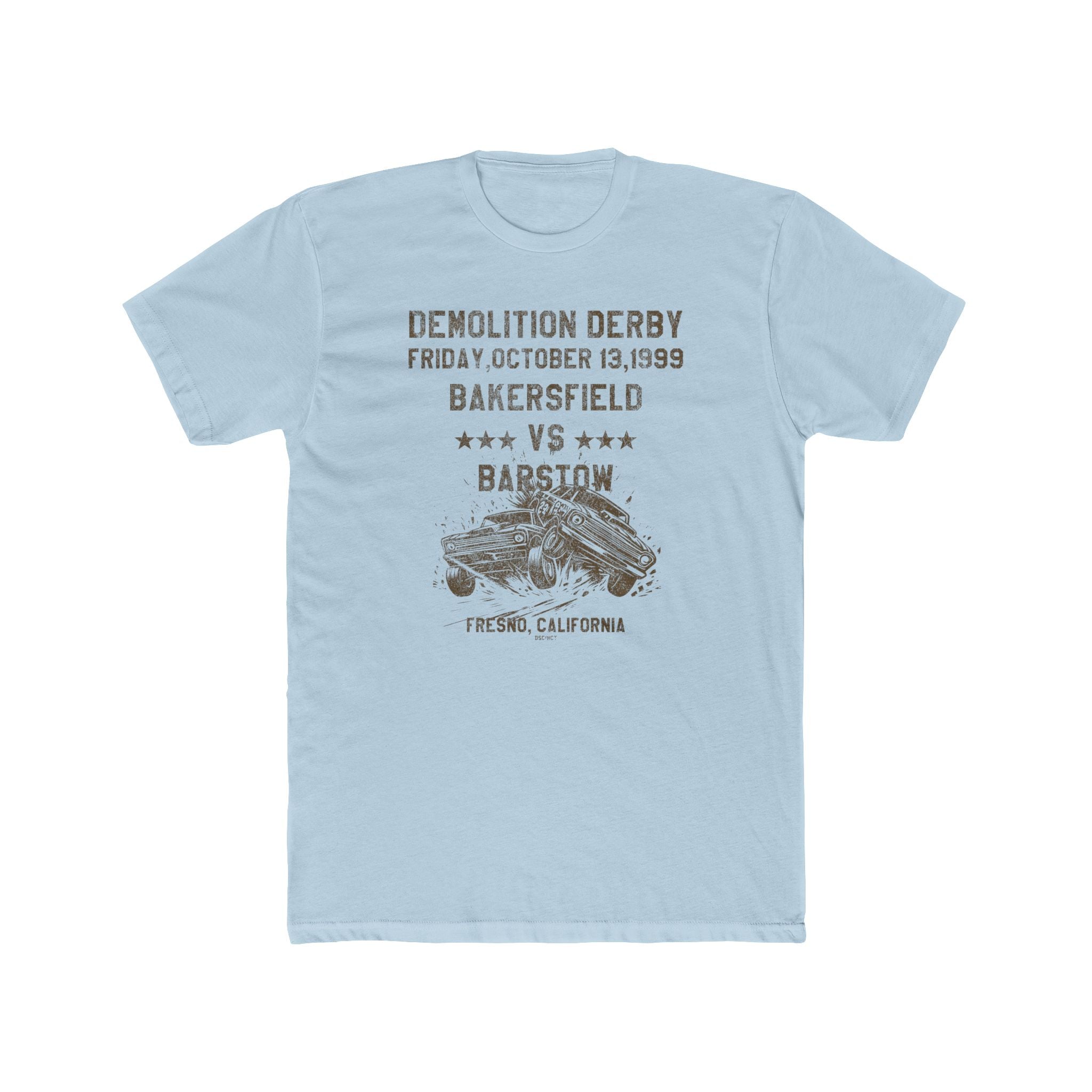 Demolition Derby Cotton Crew Tee