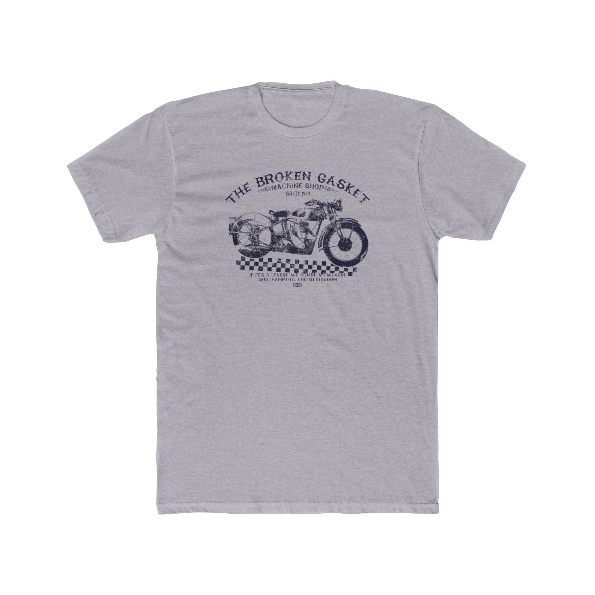 Broken Gasket Cotton Crew Tee