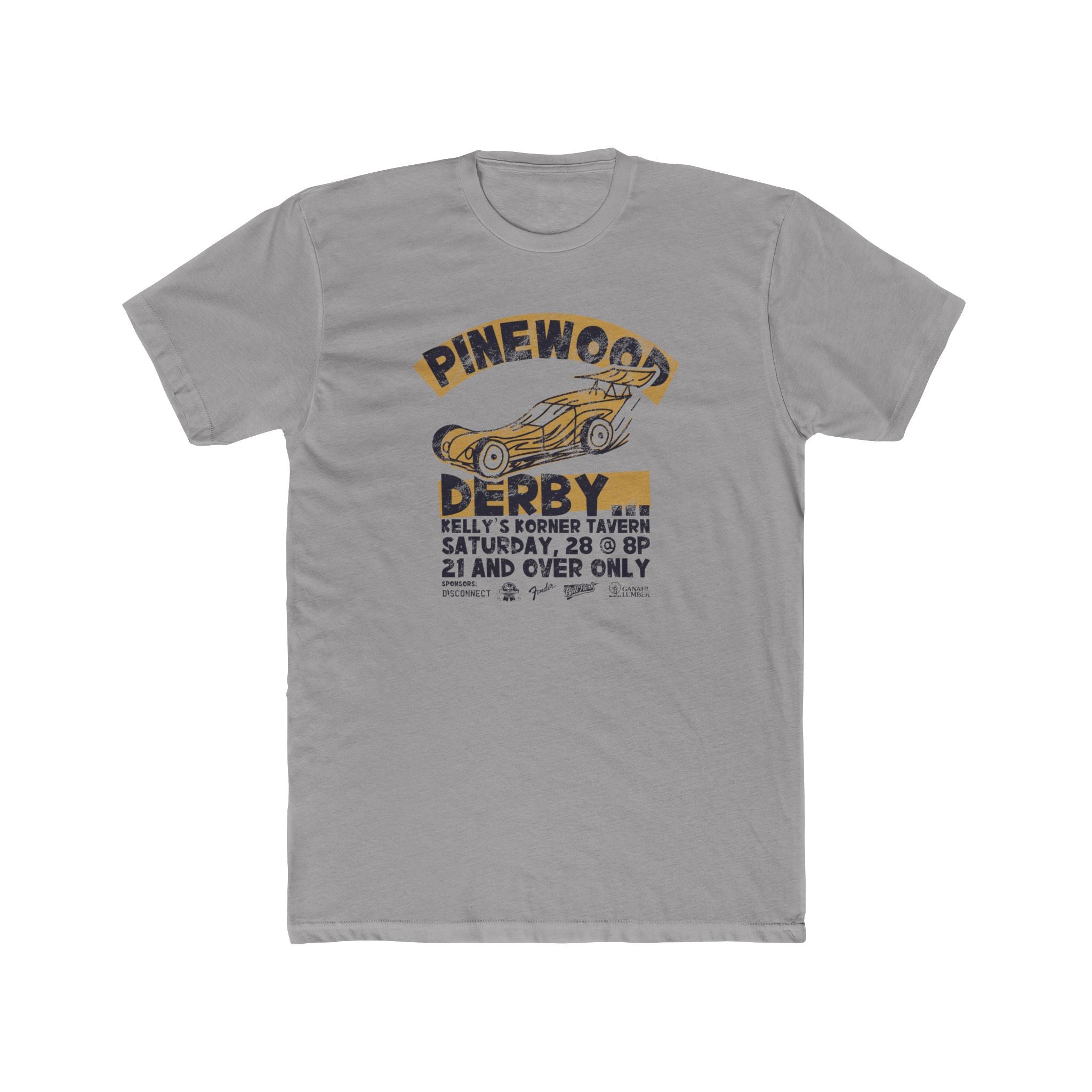 Pinewood Derby Cotton Crew Tee