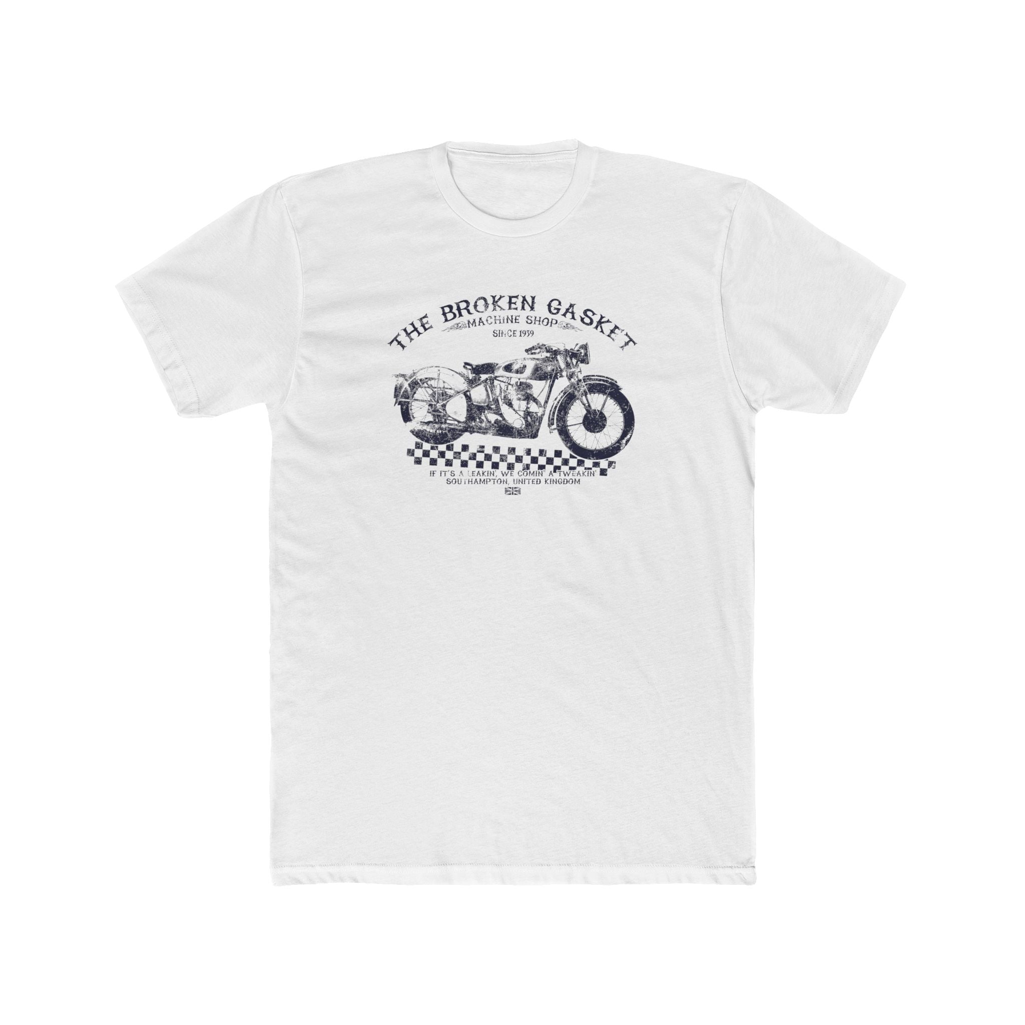 Broken Gasket Cotton Crew Tee