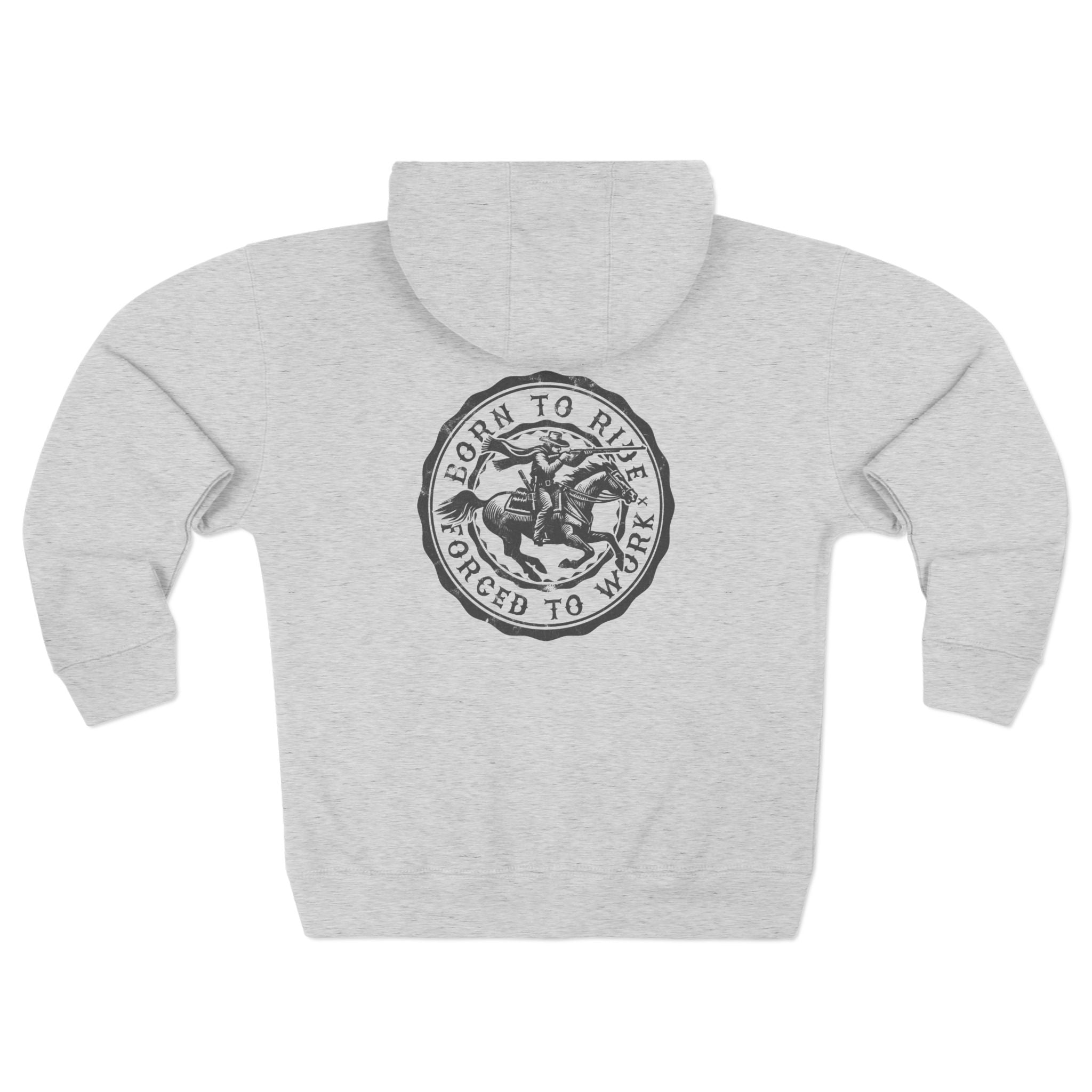 Born To Ride Zip Hoodie