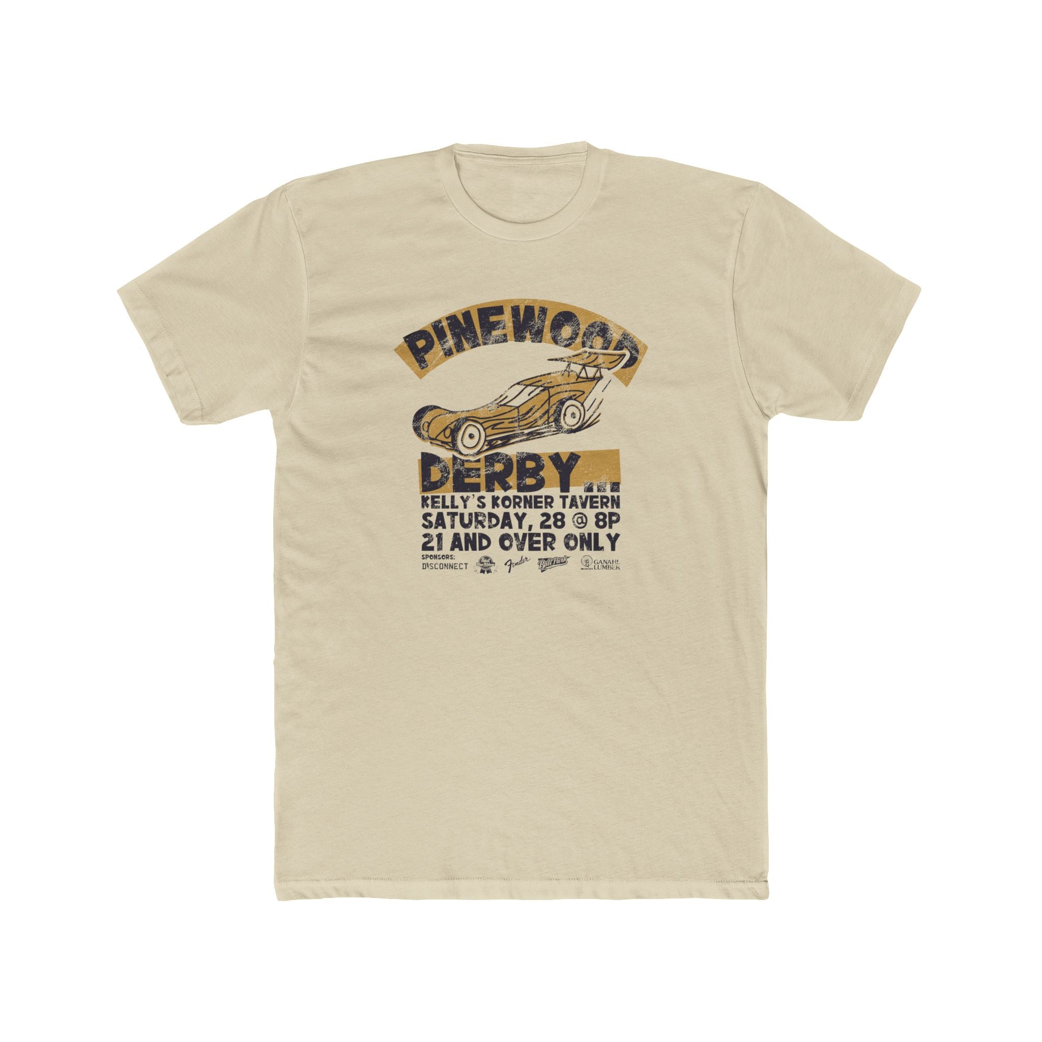 Pinewood Derby Cotton Crew Tee