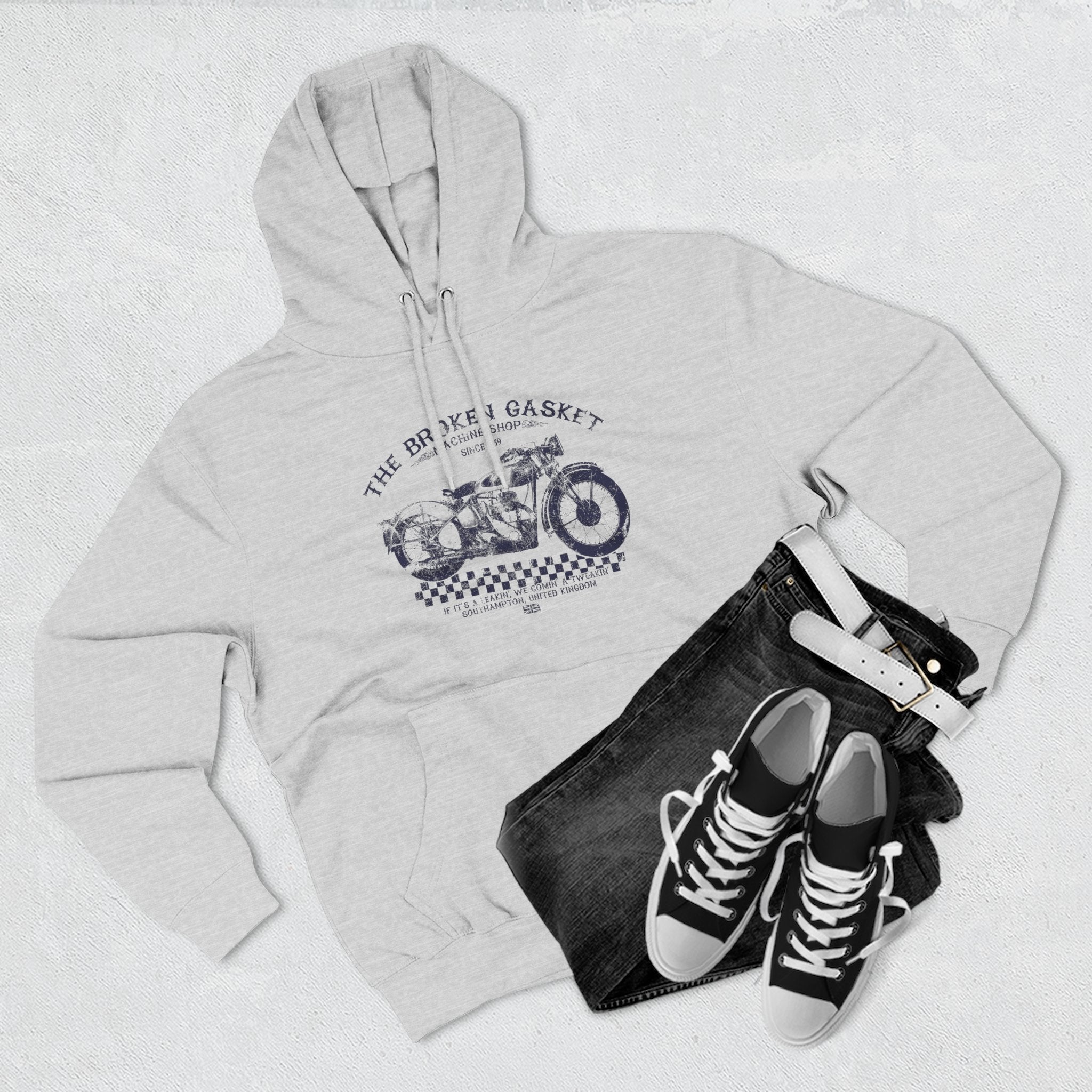 Broken Gasket Fleece Hoodie