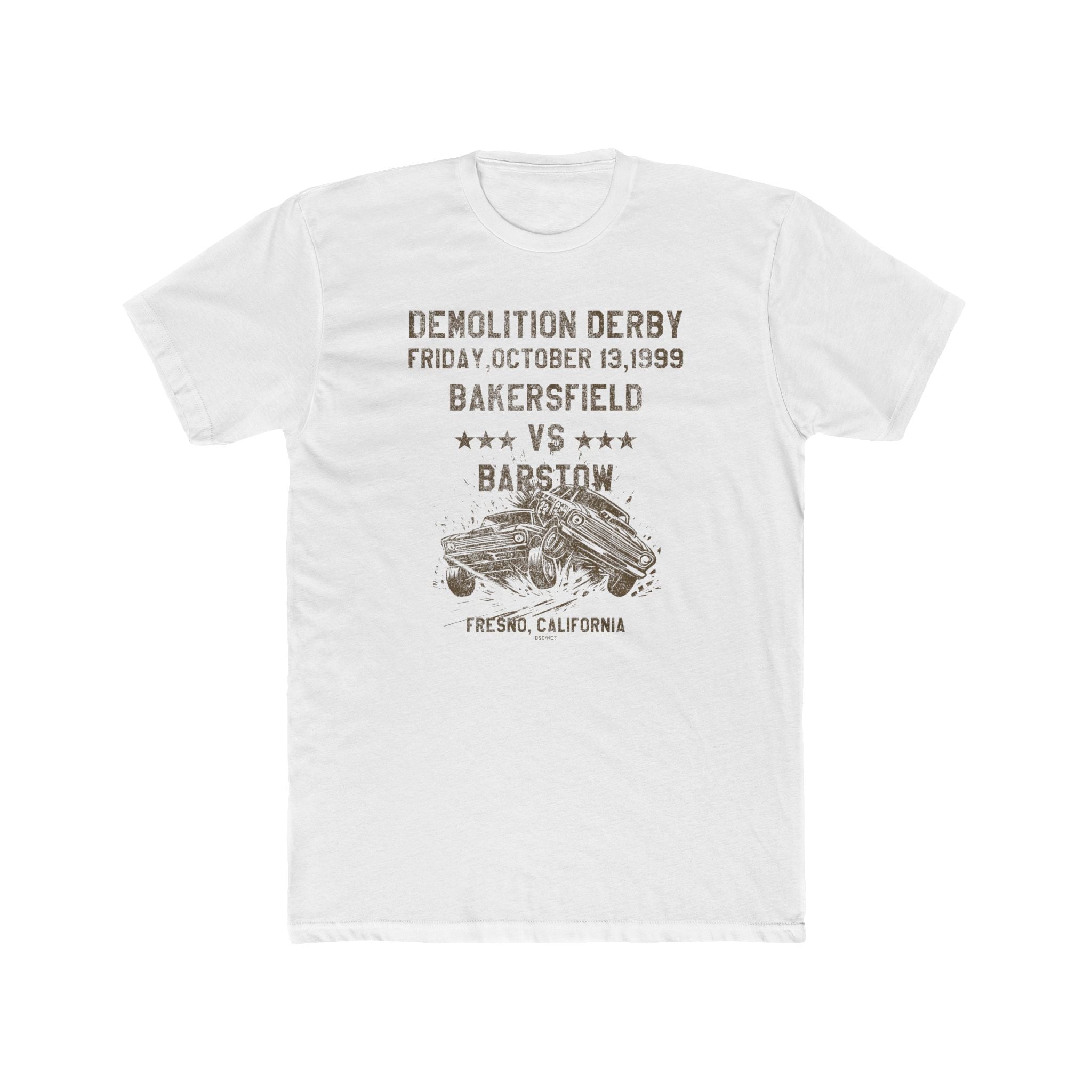 Demolition Derby Cotton Crew Tee