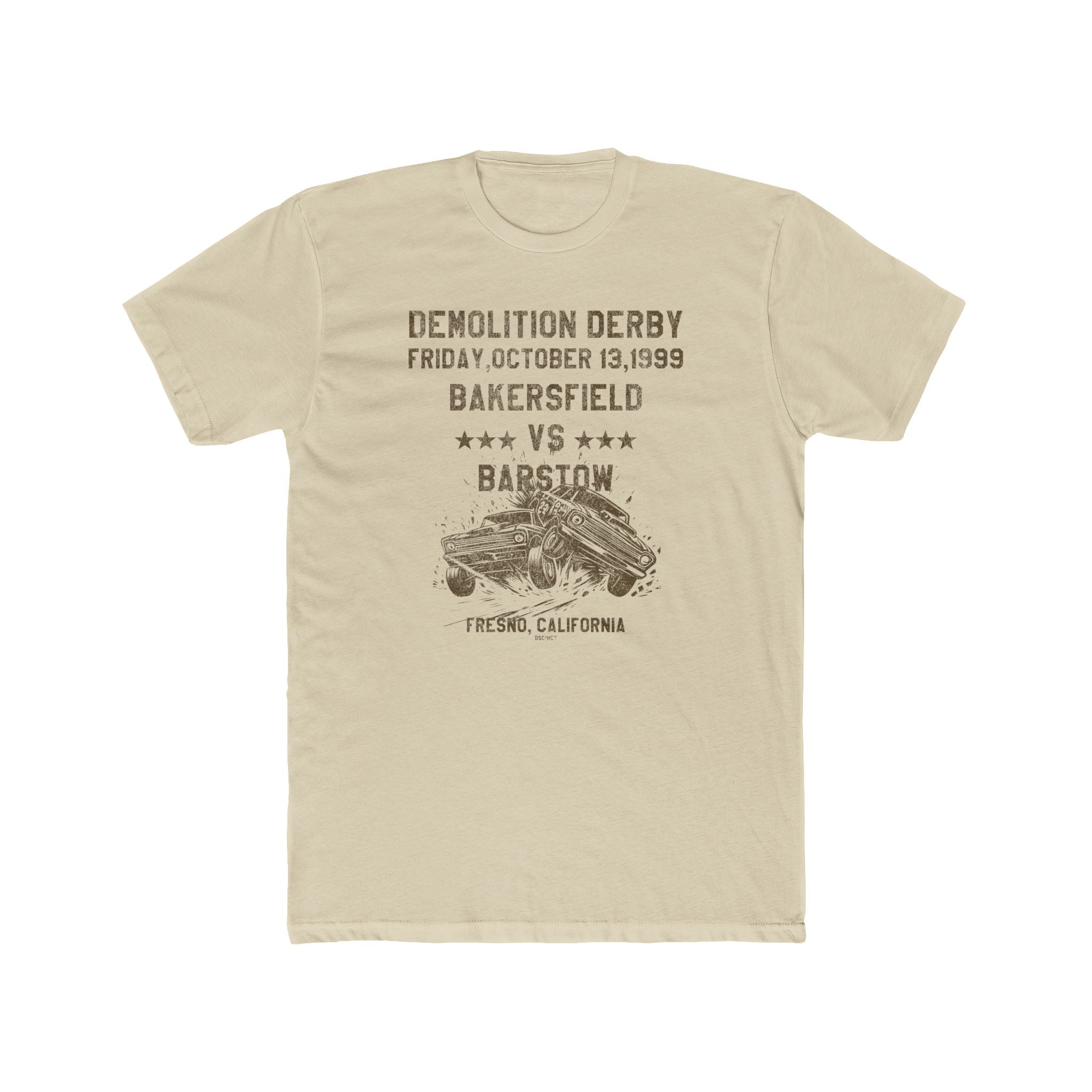 Demolition Derby Cotton Crew Tee