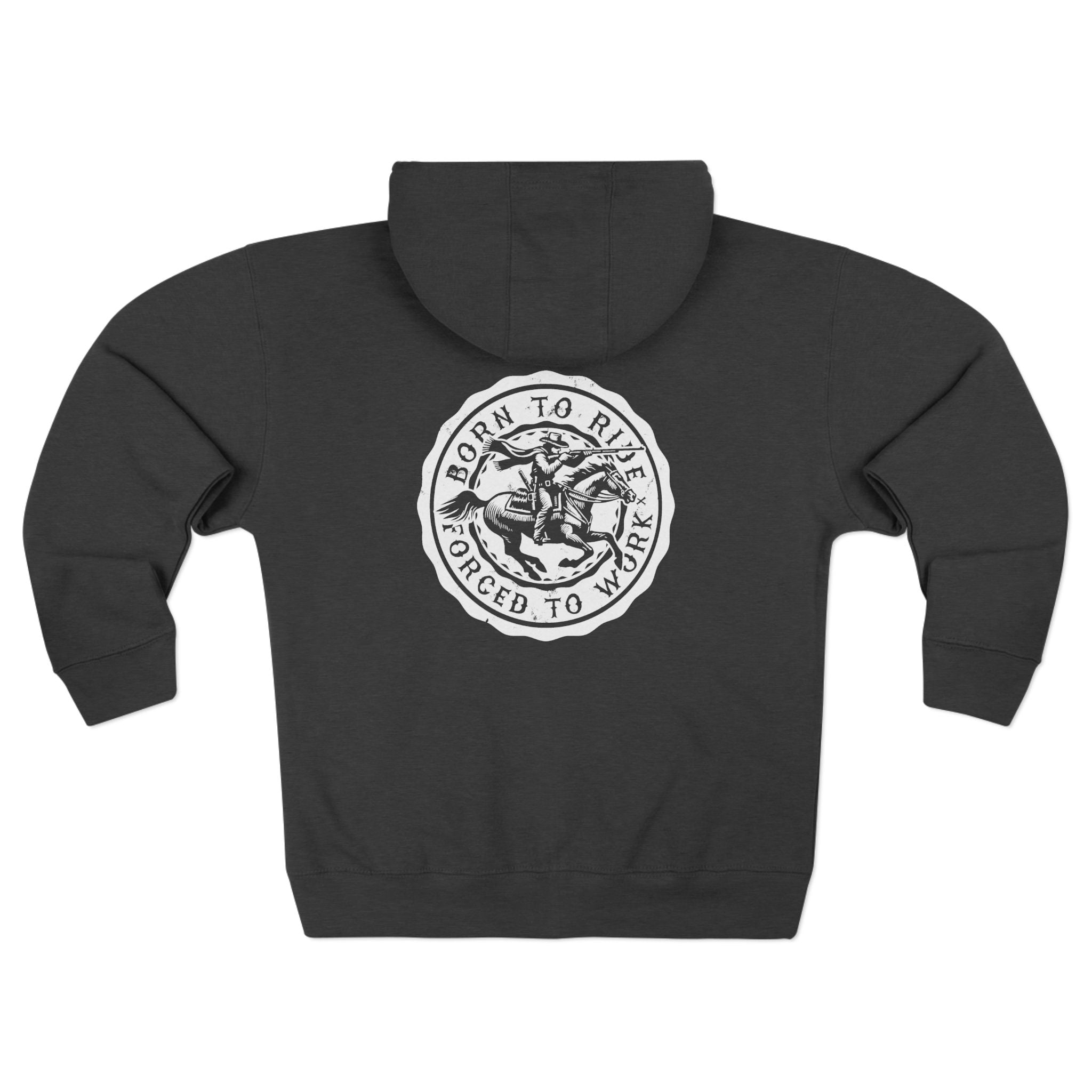 Born To Ride Zip Hoodie