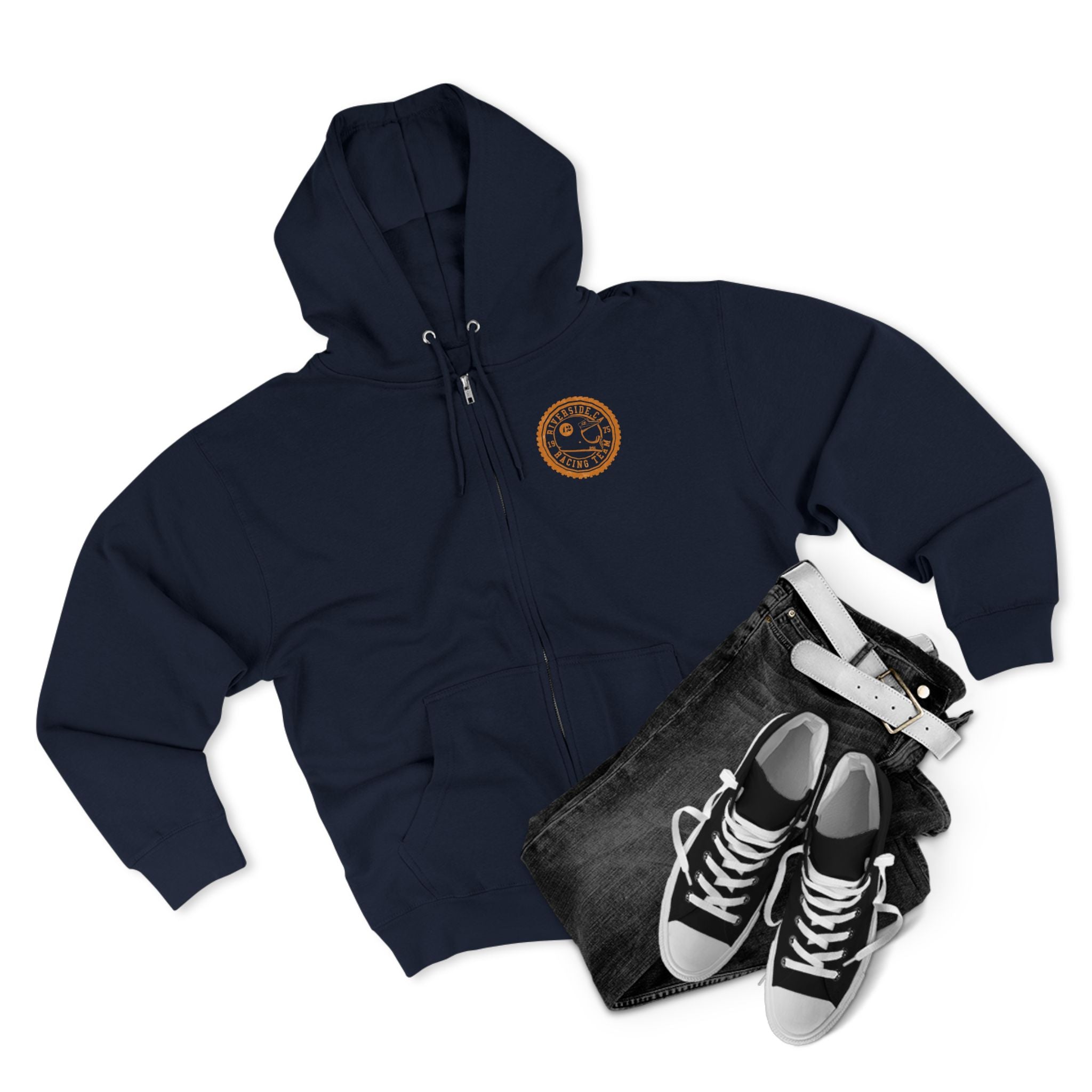 Riverside Racing Unisex Zip Hoodie