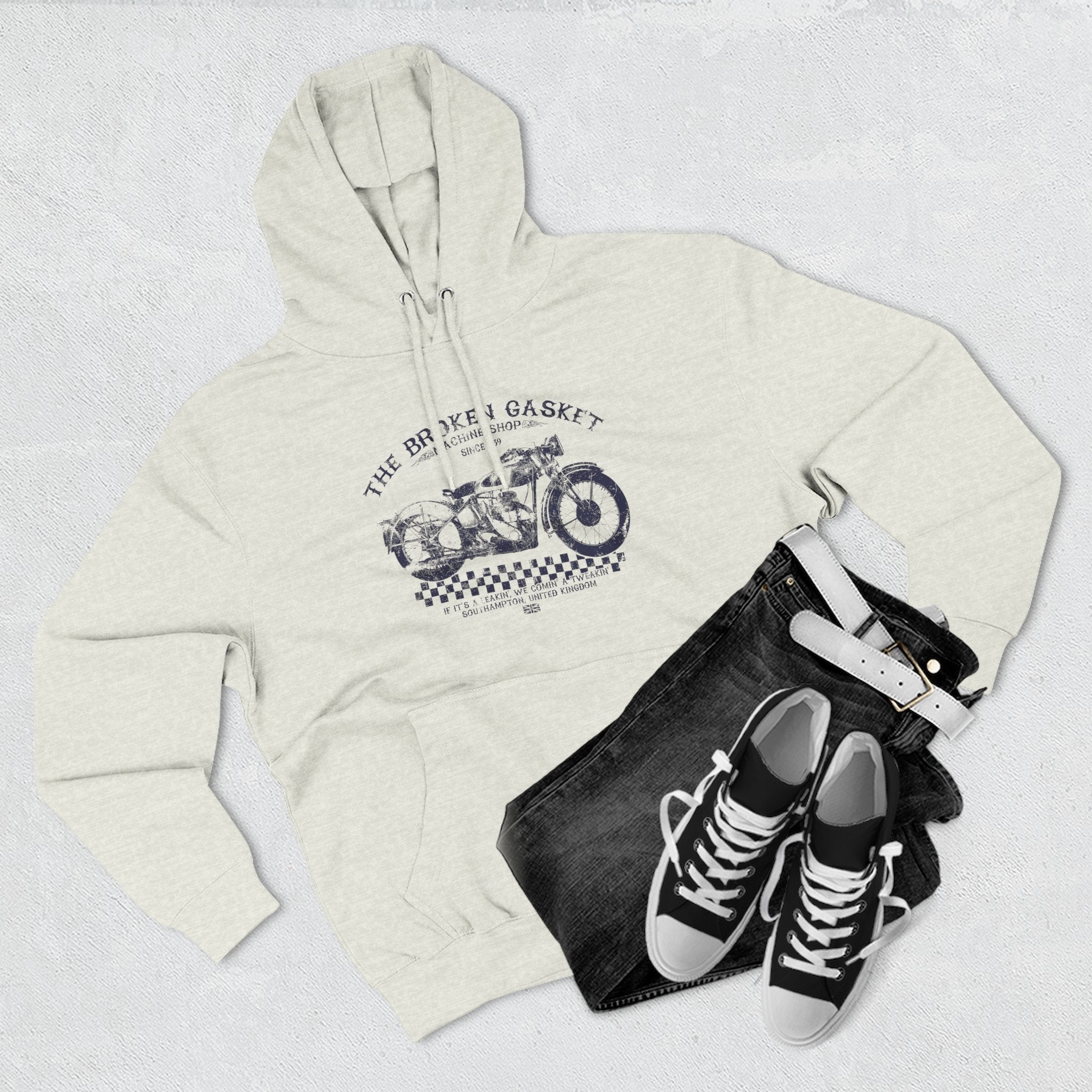 Broken Gasket Fleece Hoodie