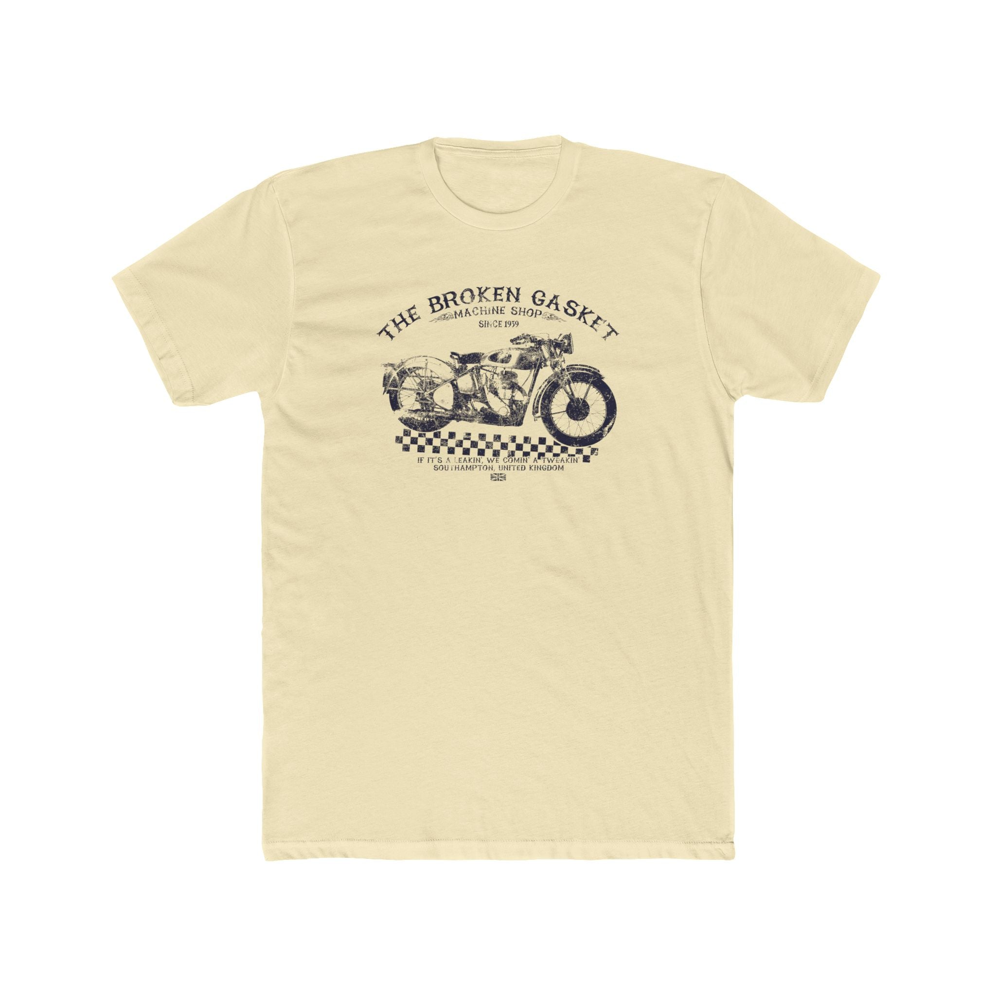Broken Gasket Cotton Crew Tee