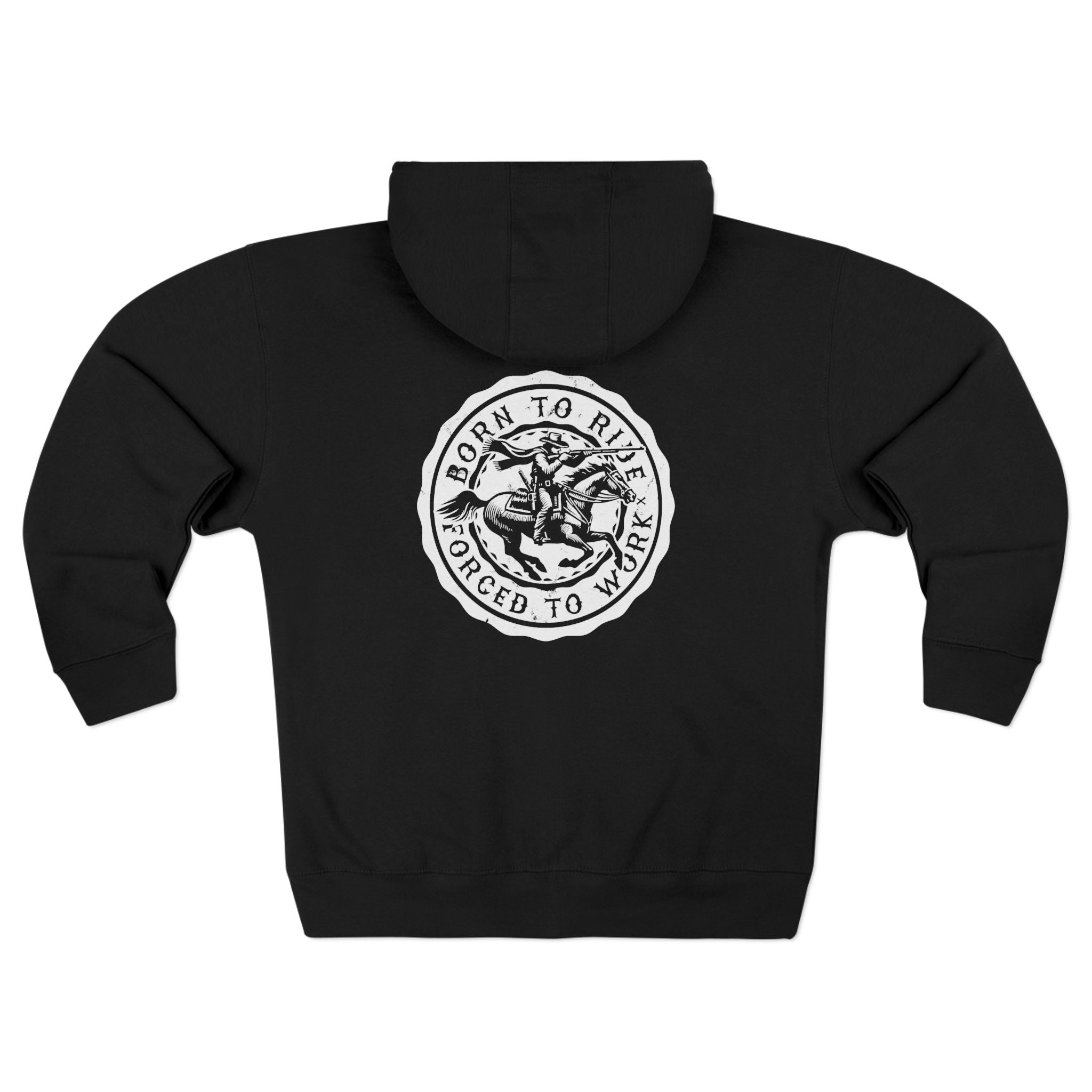 Born To Ride Zip Hoodie
