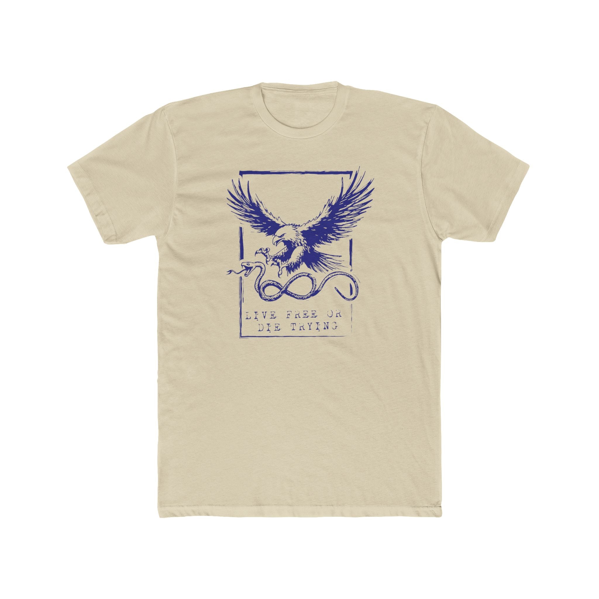 Live Free Cotton Crew Tee