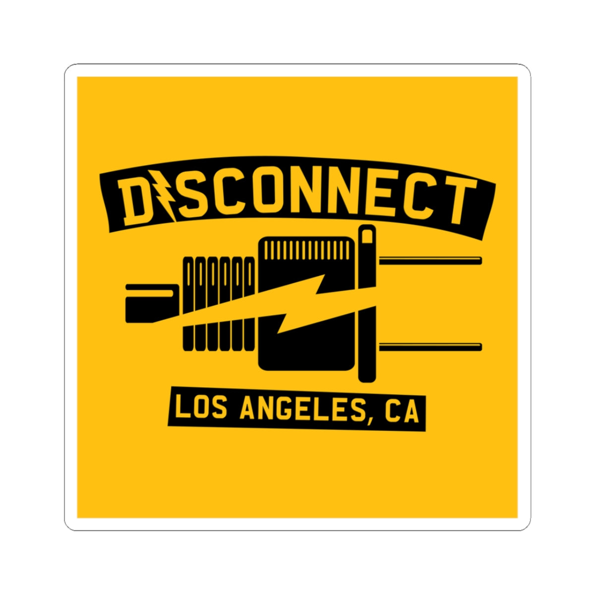 Plug This Kiss-Cut Stickers