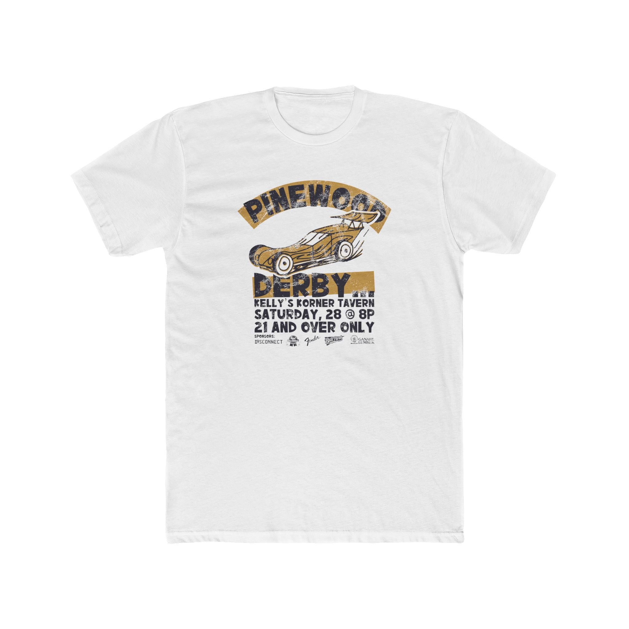 Pinewood Derby Cotton Crew Tee