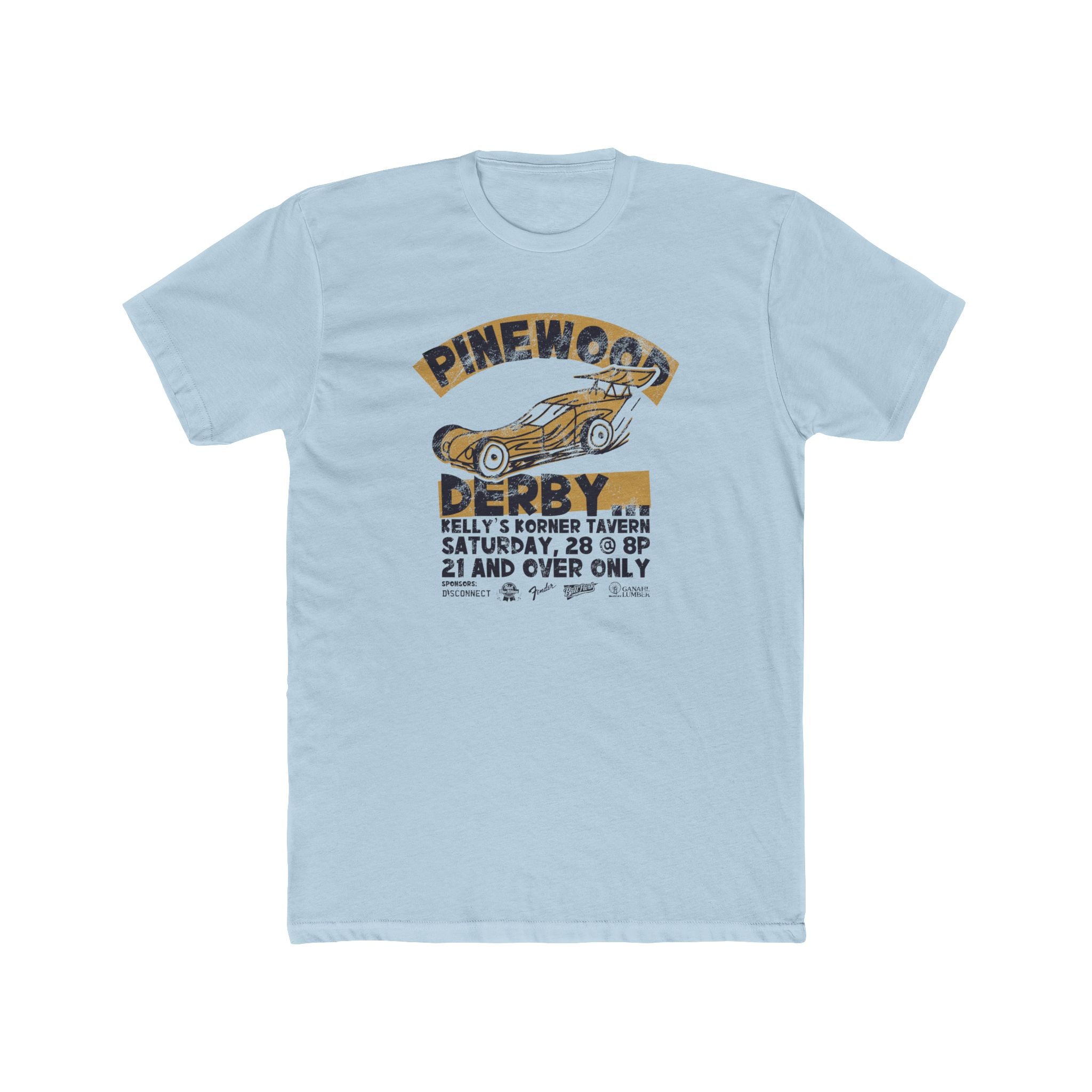 Pinewood Derby Cotton Crew Tee